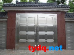 供应不锈钢大门专用走轮式平开门机图1