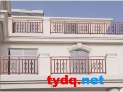 厂家批发铁艺阳台护栏【盐城铁艺铝艺门窗栏杆加工】图1