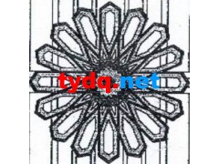 求购铁艺围墙上面的铁艺花图2