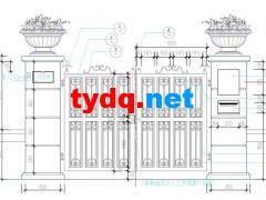 求购铁艺大门图2
