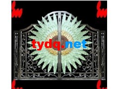 供应天津铁艺大门制作订做图1