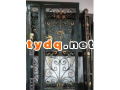 铁艺锻花大门图3