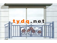 铝合金厂，阳台铝合金栏杆，铝栏杆，铝围栏图3