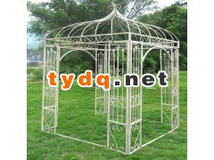 户外凉亭、铁艺凉亭、实木凉亭、花鸟亭（可拆装）图3