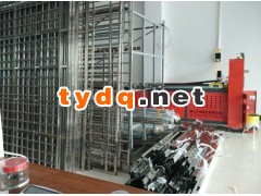 佛山明州机械自动进退料护栏百叶窗冲孔设备图2