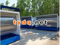 专业生产水帘柜喷漆台，环保喷漆新产品图2
