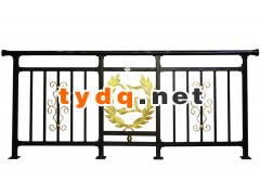 商丘铝合金栏杆组装式阳台护栏欧式亮光黑专业定制