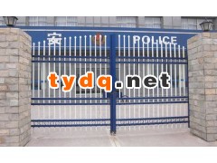 供应铁艺大门 铁艺栅栏门 锌钢大门 庭院门 小区门图2
