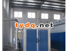 章丘永宝涂装设备厂锅炉加热高温烤漆房图2