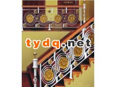 无锡铁艺楼梯护栏图3