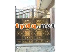 汕头铁艺大门、别墅门、铁艺、铁制品图3