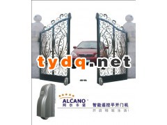 西安别墅铁艺大门阿尔卡诺八字平开门机图1