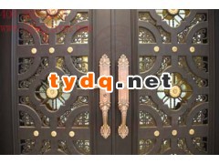 艺术元素于细节处鉴赏别墅门图1