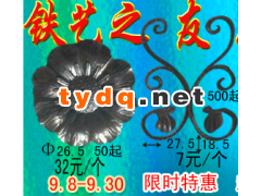 铁艺花件定做批发图2