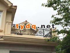 张家港阳台铁艺栏杆定做图2