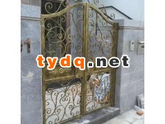 欧式铁艺大门 铁花门图2