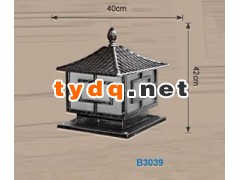 厂家大量批发方形中字灯梅花迎客松欧式围墙灯特色灯园林灯图2