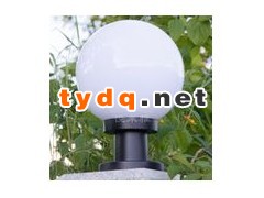 迎客松别墅庭院灯梅花围墙灯球型柱头灯图3