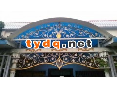 小区铁艺大门图1