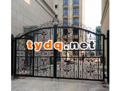 无锡别墅铁艺门图2
