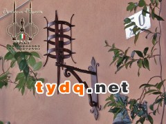 纯手工锻造的欧洲老式铁艺壁灯图3