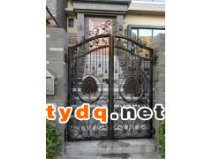 靖江铁艺大门制作图3