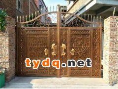 镇江铁艺门设计制作图3