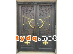 铁艺大门设计定做图3