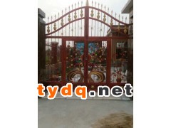 镇江铁艺大门设计厂家图3