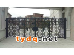镇江铁艺制作铁艺门图3
