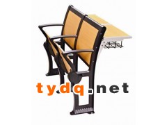 铝合金课桌椅-大学生培训椅-阶梯课桌椅-多功能厅排椅-折叠椅