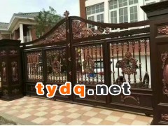 供应豪华铝艺别墅大门图2