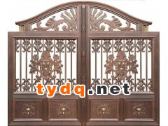 商丘铝艺大门厂家批发图2