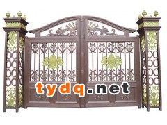 商丘铝艺大门厂家批发图3