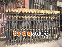 镇江铝合金大门铝艺门厂家直销图2