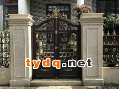 镇江庭院铁艺小门加工厂家图2