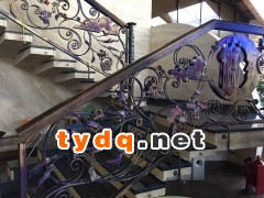 靖江铁艺楼梯厂家图3