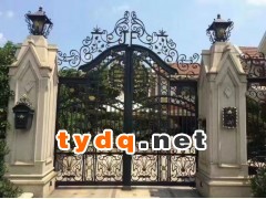 江阴铁艺大门设计加工图2