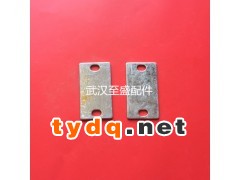 供应锌钢护栏围栏栅栏铝艺护栏立柱底板固定件实心长底板图1