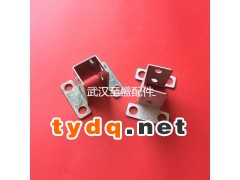 供应锌钢护栏栅栏围栏铝艺护栏连接件固定件四孔固定座图1