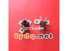 供应锌钢护栏围栏栅栏铝艺护栏立柱固定件连接件三角支架图1