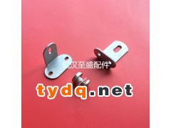 供应阳台围栏护栏配件楼梯扶手配件玻璃固定夹L形玻璃夹图1