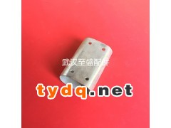 供应锌钢护栏围栏栅栏铝艺护栏平板平椭圆管铁直通连接件图1