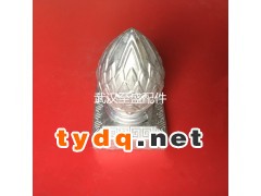 供应锌钢护栏围栏栅栏铝艺护栏立柱装饰帽柱头莲花柱头图1
