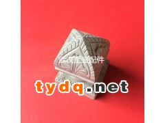 供应锌钢护栏铝艺护栏围栏栅栏立柱装饰柱头铝艺方柱头图1