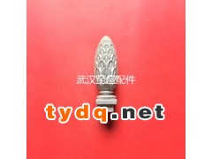 供应锌钢护栏围栏栅栏铝艺护栏铝艺标头柱头宝莲小柱头图1
