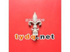 供应锌钢护栏围栏栅栏铝艺护栏标头枪头柱头铝艺尖头图1