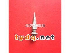 供应锌钢护栏围栏栅栏铝艺护栏护栏标头枪头柱头四方尖头图1