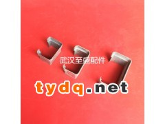 供应铝艺锌钢护栏围栏栅栏楼梯扶手管件墙体装饰盖矩形C形盖图1