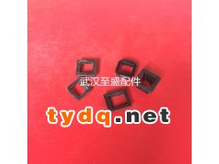供应锌钢铝艺护栏围栏栅栏配件耐磨套各式19规格护栏塑料防水垫图1